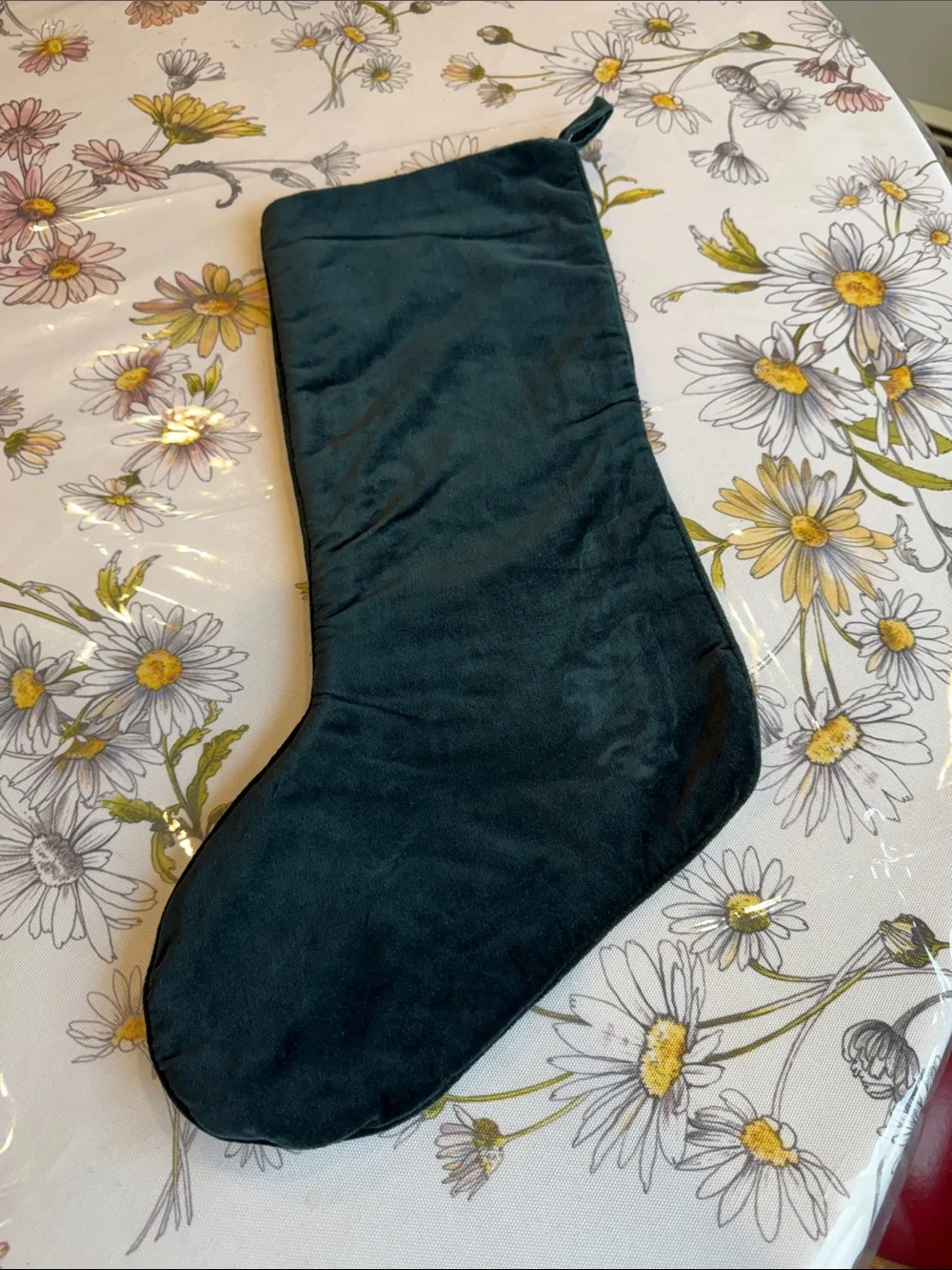 Personalized Ashley Blue Snowman Christmas Stocking Lands End